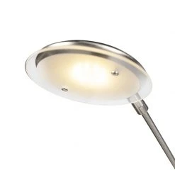 QAZQA Stehlampe Stahl inkl. LED mit Touch-Dimmer - Sixties Trento -Stehlampen Verkaufsladen 3093 98219 10