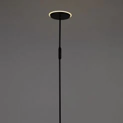 QAZQA Moderne Stehlampe schwarz inkl. LED und Dimmer - Bumu -Stehlampen Verkaufsladen 3146 102618 11
