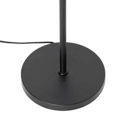 QAZQA Vloerlamp zwart met goud met smoke glas 3-lichts - Zuzanna -Stehlampen Verkaufsladen 3256 105507 10