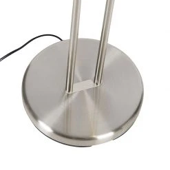 QAZQA Stehleuchte Stahl mit Leselampe inkl. LED und Dimmer - Diva 35 QAZQA Stehleuchte Stahl mit Leselampe inkl. LED und Dimmer - Diva -Stehlampen Verkaufsladen 3310 103419 13