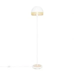 QAZQA Orientalische Stehlampe weiß mit Rattan 30 cm - Magna Rattan -Stehlampen Verkaufsladen 3311 105026 13