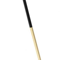 QAZQA Design Stehlampe Stativ schwarz mit Gold - Gaze -Stehlampen Verkaufsladen 3357 104846 7