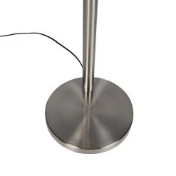 QAZQA Stehlampe Stahl inkl. LED mit Touch-Dimmer - Sixties Trento -Stehlampen Verkaufsladen 3373 98219 11