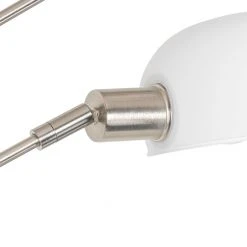 QAZQA Design Stehleuchte Stahl mit Opalglas 5-flammig - Sixties Marmo -Stehlampen Verkaufsladen 3375 104442 5