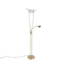 QAZQA Moderne Stehleuchte Bronze inkl. LED und Dimmer - Lexus -Stehlampen Verkaufsladen 3436 93514 11