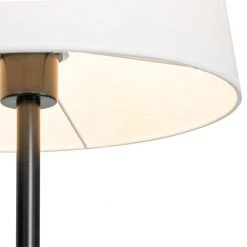 QAZQA Moderne Stehlampe schwarz mit Glas 33 cm - Roslini -Stehlampen Verkaufsladen 3439 104760 5