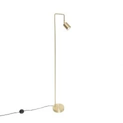 QAZQA Moderne vloerlamp messing verstelbaar - Java -Stehlampen Verkaufsladen 3494 105840 9