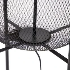 QAZQA Moderne schwarze Stehleuchte - Bliss Mesh -Stehlampen Verkaufsladen 3546 98917 7