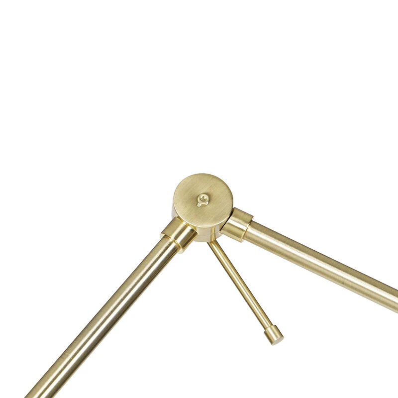 QAZQA Moderne Stehlampe gold verstellbar - Editor 8 QAZQA Moderne Stehlampe gold verstellbar - Editor – Bild 6