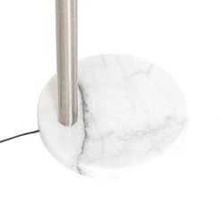 QAZQA Design Stehleuchte Stahl mit Opalglas 5-flammig - Sixties Marmo -Stehlampen Verkaufsladen 3625 104442 12