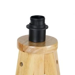 QAZQA Land Stehlampe Stativ natürlich - Tripod Classic -Stehlampen Verkaufsladen 3632 103482 2