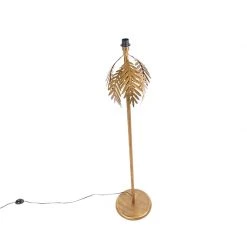 QAZQA Vintage Stehlampe Gold - Botanica -Stehlampen Verkaufsladen 3683 102757 8