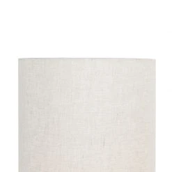 QAZQA Design Stehleuchte schwarz mit Leinenschirm grau - Rich -Stehlampen Verkaufsladen 3696 103283 4