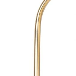 QAZQA Klassische Stehlampe aus Messing mit weißem Lampenschirm - Nona -Stehlampen Verkaufsladen 3766 104402 5