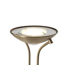 QAZQA Moderne Stehlampe Bronze mit Leselampe inkl. LED dunkel bis warm - Diva 22 QAZQA Moderne Stehlampe Bronze mit Leselampe inkl. LED dunkel bis warm - Diva -Stehlampen Verkaufsladen 3807 103420 6