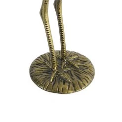 QAZQA Vintage Stehlampe Messing Stoffschirm schwarz - Kranich Vogel To -Stehlampen Verkaufsladen 3816 103811 6