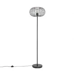 QAZQA Design Stehlampe schwarz - Johanna -Stehlampen Verkaufsladen 3877 103608 14