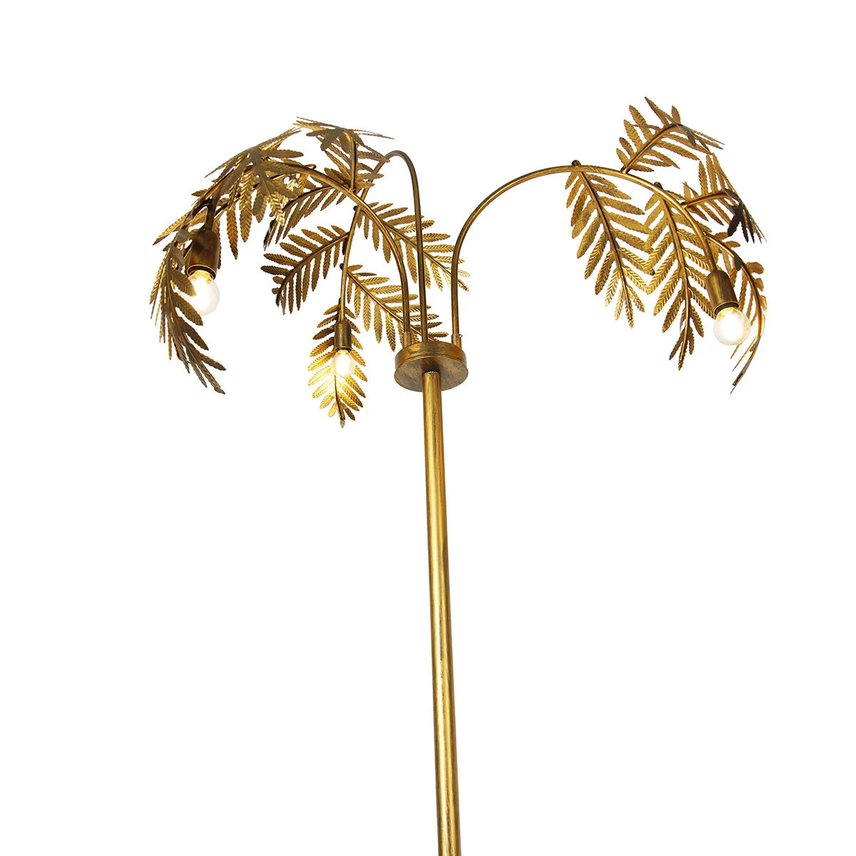 QAZQA Vintage vloerlamp antiek goud 3-lichts large - Botanica 13 QAZQA Vintage vloerlamp antiek goud 3-lichts large - Botanica – Bild 11