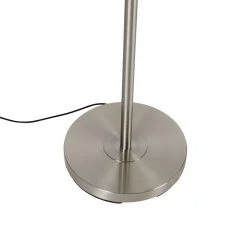 QAZQA Moderne Stehlampe Stahl inkl. LED mit Fernbedienung und Lesearm - Strela 38 QAZQA Moderne Stehlampe Stahl inkl. LED mit Fernbedienung und Lesearm - Strela -Stehlampen Verkaufsladen 4024 102610 13