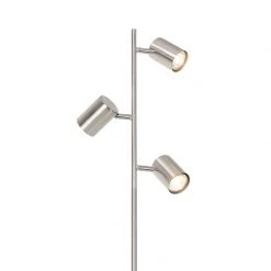 QAZQA Moderne Stehlampe Stahl 3-Licht - Jeana -Stehlampen Verkaufsladen 4125 103904 9