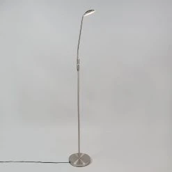 QAZQA Moderne Stehleuchte Stahl inkl. LED - Eva 1 -Stehlampen Verkaufsladen 4143 93835 2