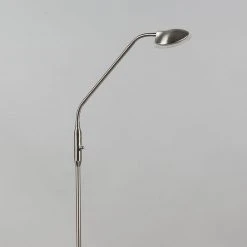 QAZQA Moderne Stehleuchte Stahl inkl. LED - Eva 1 -Stehlampen Verkaufsladen 4193 93835 8