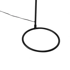 QAZQA Ländliche Stehlampe schwarz mit Rattan - Sam -Stehlampen Verkaufsladen 4235 103518 14