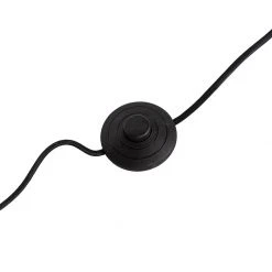 QAZQA Stehleuchte schwarz mit Kupfer 3-Licht - Mesh -Stehlampen Verkaufsladen 4265 98910 11