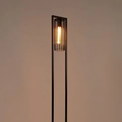 QAZQA Moderne Stehlampe schwarz - Balenco Wazo -Stehlampen Verkaufsladen 4311 103191 12