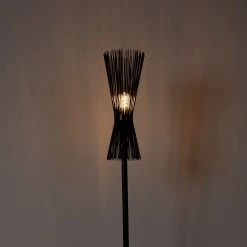 QAZQA Art Deco Stehlampe schwarz - Besen -Stehlampen Verkaufsladen 4357 104929 10