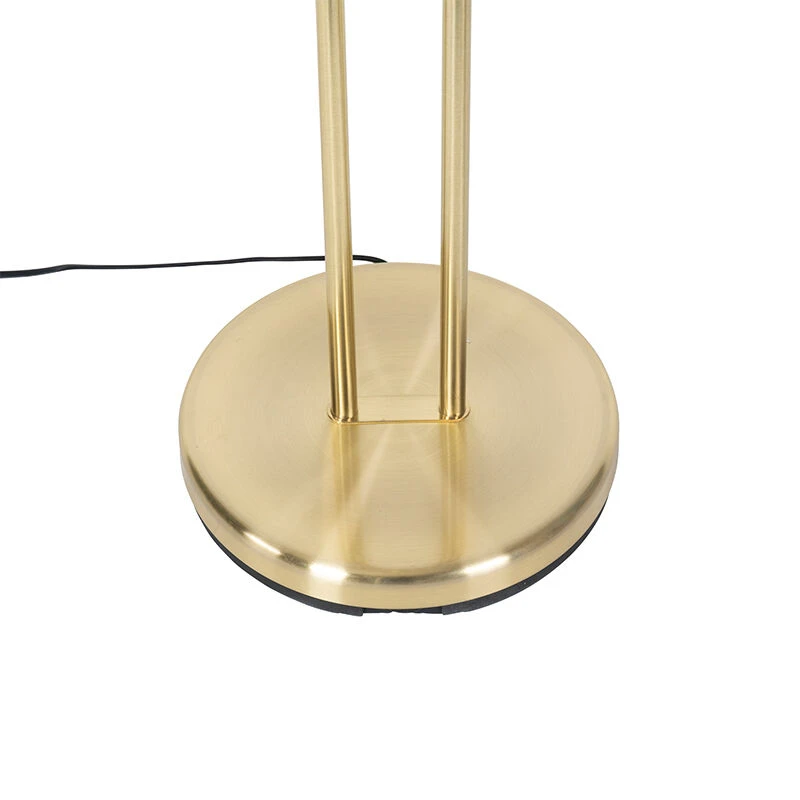 QAZQA Moderne Stehleuchte Messing mit Leselampe inkl. LED dim to warm - Diva 15 QAZQA Moderne Stehleuchte Messing mit Leselampe inkl. LED dim to warm - Diva – Bild 13