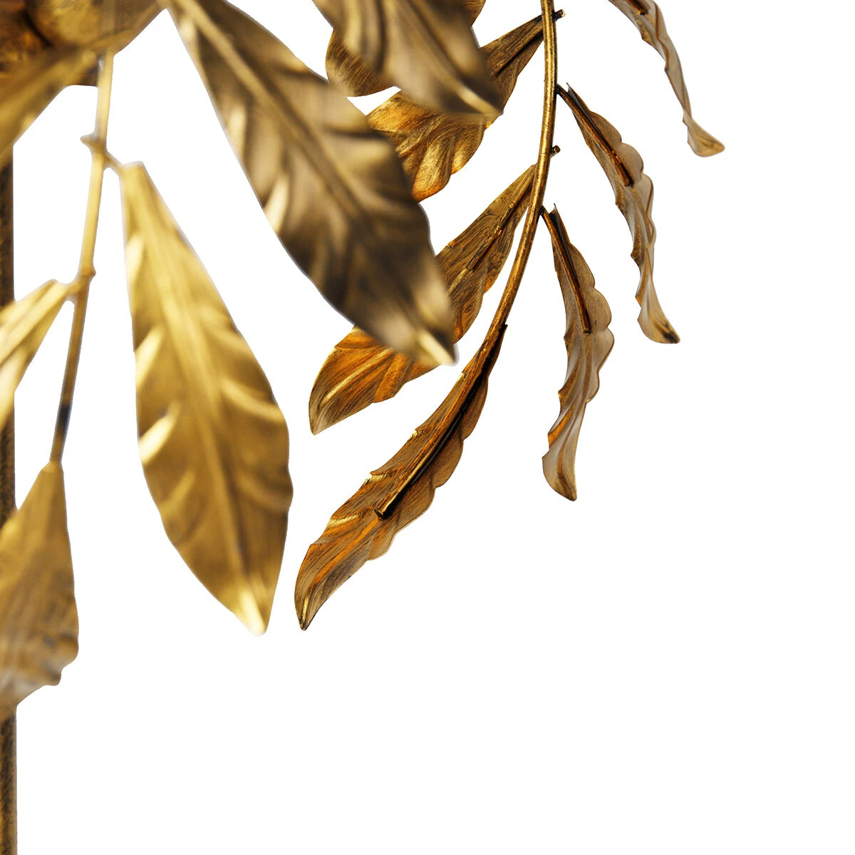 QAZQA Vintage vloerlamp antiek goud 65 cm 4-lichts - Linden 5 QAZQA Vintage vloerlamp antiek goud 65 cm 4-lichts - Linden – Bild 3