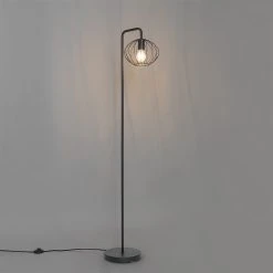 QAZQA Design-Stehlampe schwarz 23 cm - Margarita 28 QAZQA Design-Stehlampe schwarz 23 cm - Margarita -Stehlampen Verkaufsladen 4634 105356 12