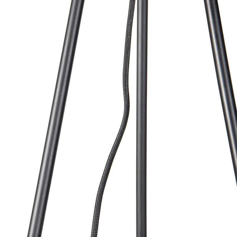 QAZQA Orientalische Stehlampe Stativ Rattan - Stroh 5 QAZQA Orientalische Stehlampe Stativ Rattan - Stroh – Bild 3