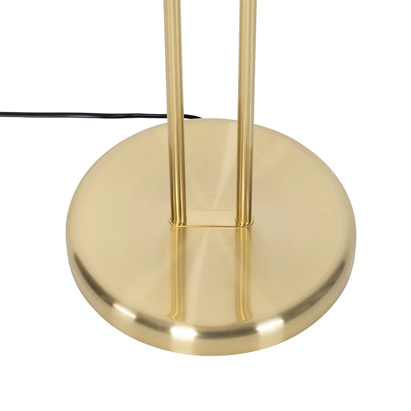 QAZQA Stehleuchte Messing inkl. LED und Dimmer mit Leselampe - Empoli 14 QAZQA Stehleuchte Messing inkl. LED und Dimmer mit Leselampe - Empoli – Bild 12