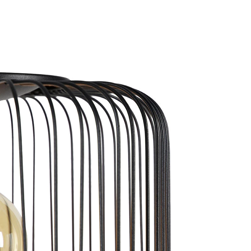 QAZQA Design Stehleuchte schwarz - Baya 5 QAZQA Design Stehleuchte schwarz - Baya – Bild 3