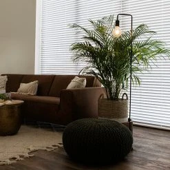 QAZQA Moderne schwarze Stehleuchte - Facil -Stehlampen Verkaufsladen 4726 98934 12