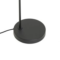 QAZQA Moderne vloerlamp zwart met goud - Lofty -Stehlampen Verkaufsladen 4727 105420 9