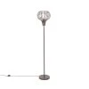 QAZQA Moderne Stehlampe braun - Sapphira -Stehlampen Verkaufsladen 4793 105123 0
