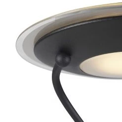 QAZQA Moderne Stehlampe schwarz inkl. LED mit Lesearm - Mallorca -Stehlampen Verkaufsladen 4805 99502 7