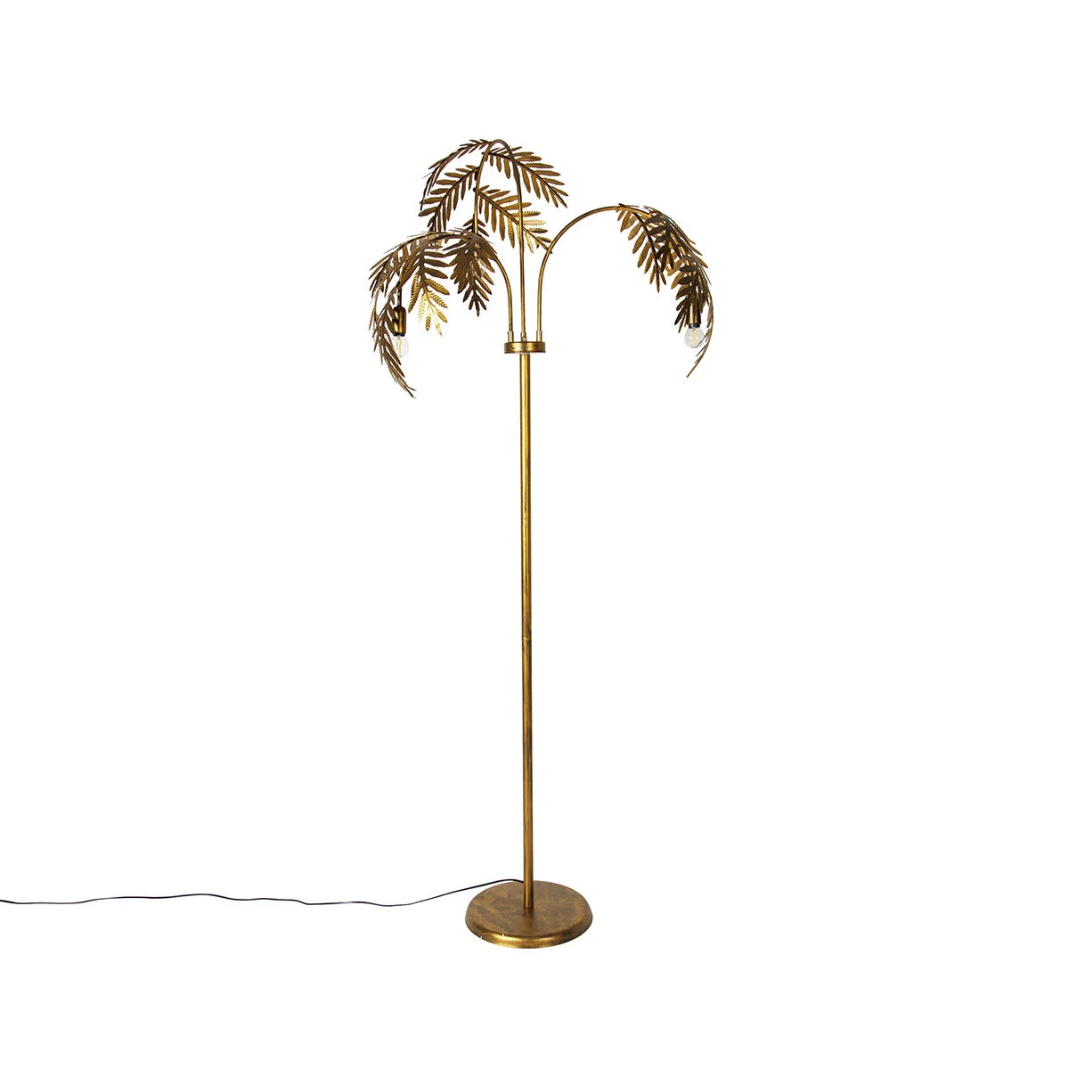 QAZQA Vintage vloerlamp antiek goud 3-lichts large - Botanica 17 QAZQA Vintage vloerlamp antiek goud 3-lichts large - Botanica – Bild 15