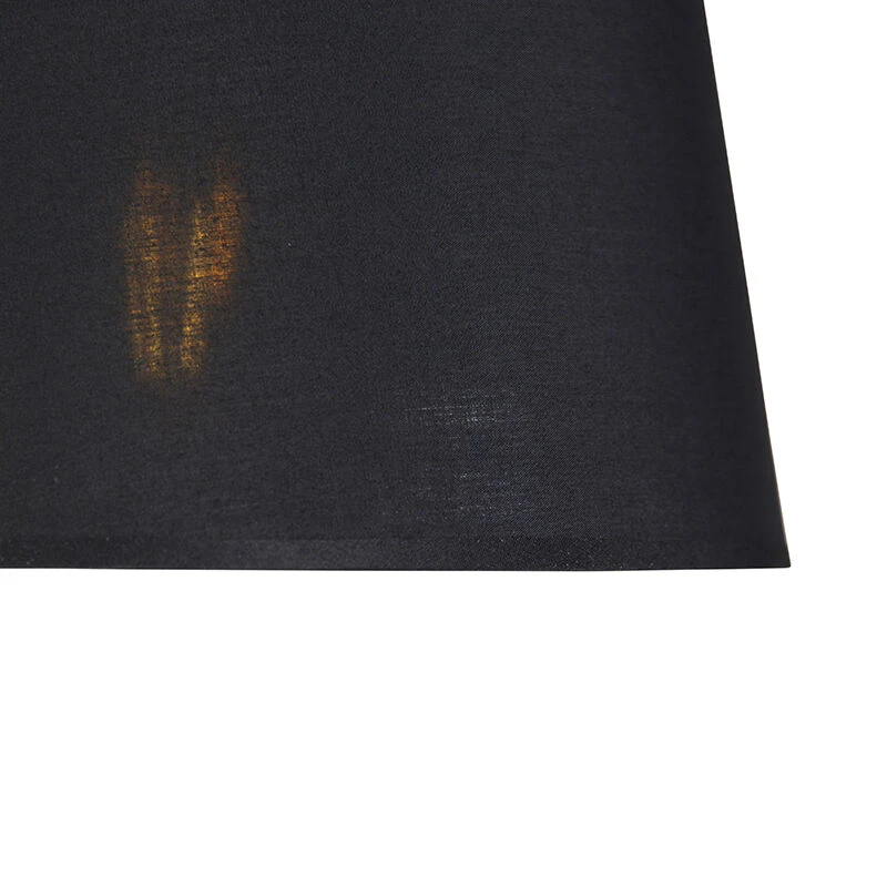 QAZQA Moderne Bogenlampe schwarz mit Gold - Arc Basic 11 QAZQA Moderne Bogenlampe schwarz mit Gold - Arc Basic – Bild 9