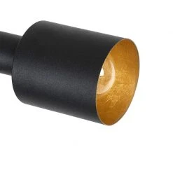 QAZQA Moderne Stehlampe schwarz 2-flammig - Stijn -Stehlampen Verkaufsladen 4878 102532 4