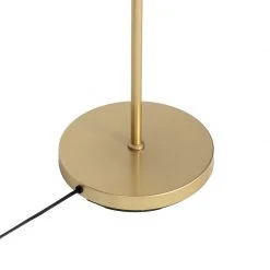 QAZQA Art Deco Stehleuchte Gold mit Milchglas 2-Licht - Pallon 26 QAZQA Art Deco Stehleuchte Gold mit Milchglas 2-Licht - Pallon -Stehlampen Verkaufsladen 4901 103450 9