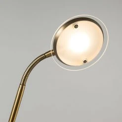 QAZQA Moderne Stehleuchte Bronze inkl. LED - Eva 1 -Stehlampen Verkaufsladen 4915 93836 6