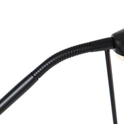 QAZQA Stehleuchte schwarz inkl. LED und Dimmer mit Leselampe dim to warm - Empoli -Stehlampen Verkaufsladen 4956 103425 9