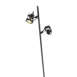QAZQA Industrie Stehlampe schwarz 2-Licht - Suplux -Stehlampen Verkaufsladen 4980 103063 10