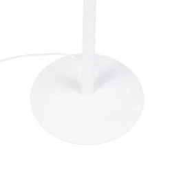 QAZQA Moderne Stehlampe weiß mit pfefferfarbenem Schirm 50 cm - Simplo 17 QAZQA Moderne Stehlampe weiß mit pfefferfarbenem Schirm 50 cm - Simplo -Stehlampen Verkaufsladen 4980 98102 6