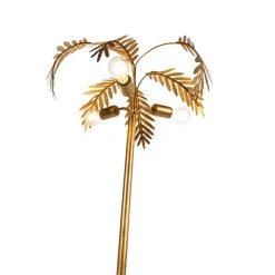 QAZQA Vintage Stehlampe Gold 3-Licht - Botanica -Stehlampen Verkaufsladen 4984 102767 8