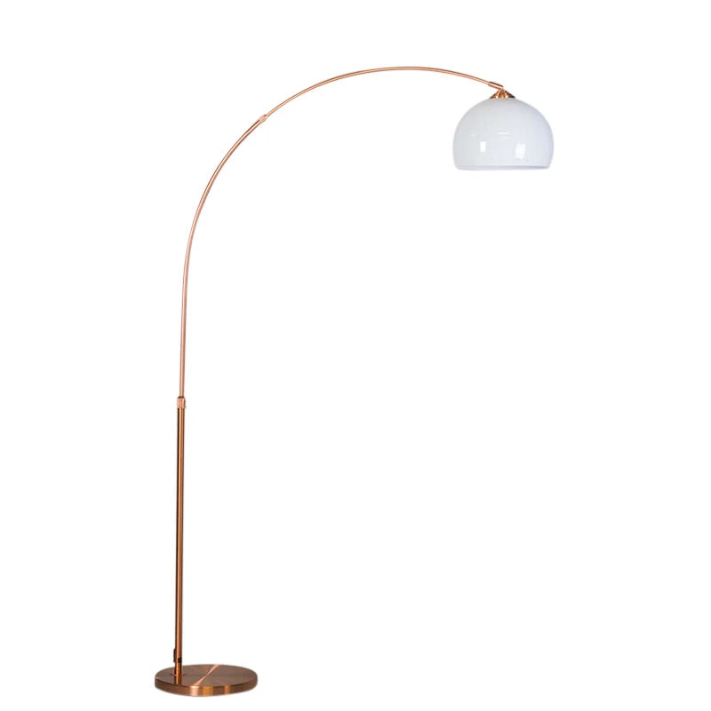 QAZQA Moderne Smart Arc Lampe Kupfer inkl. A60 Wifi - Arc Basic 16 QAZQA Moderne Smart Arc Lampe Kupfer inkl. A60 Wifi - Arc Basic – Bild 14